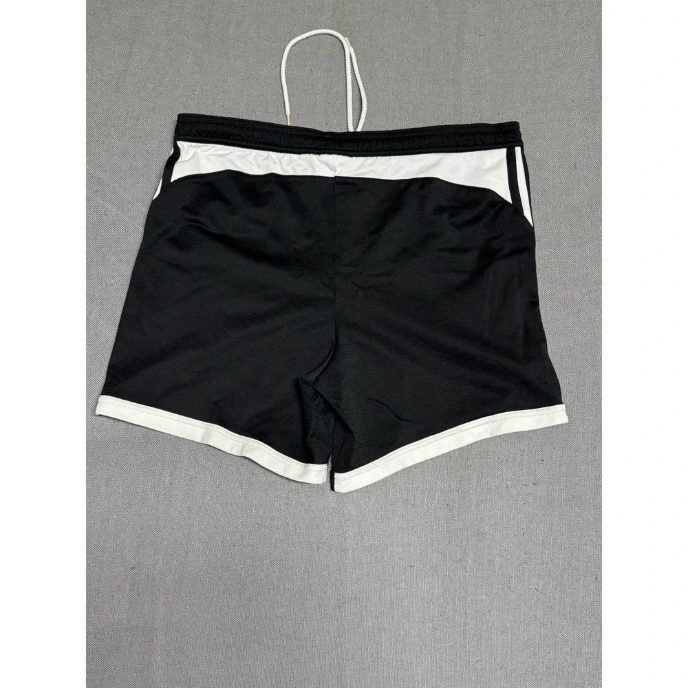Adidas Mens Shorts Size XL Athletic Black Climalite Polyester Solid Gym Shorts